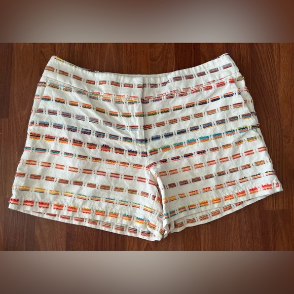 LOFT Pants - LOFT Embroidered Shorts